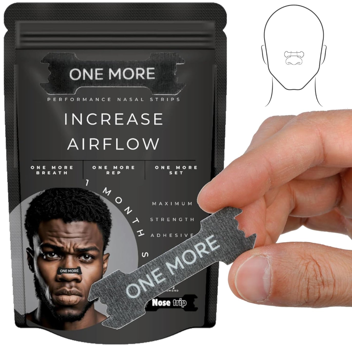 Performance Nasal Strips - "One More"